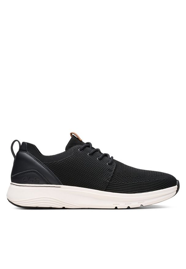 Sneakersy Clarks. Kolor: czarny