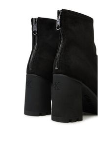 Calvin Klein Jeans Botki Heel Platform Zip Boot Ss YW0YW01601 Czarny. Kolor: czarny. Materiał: materiał. Obcas: na platformie