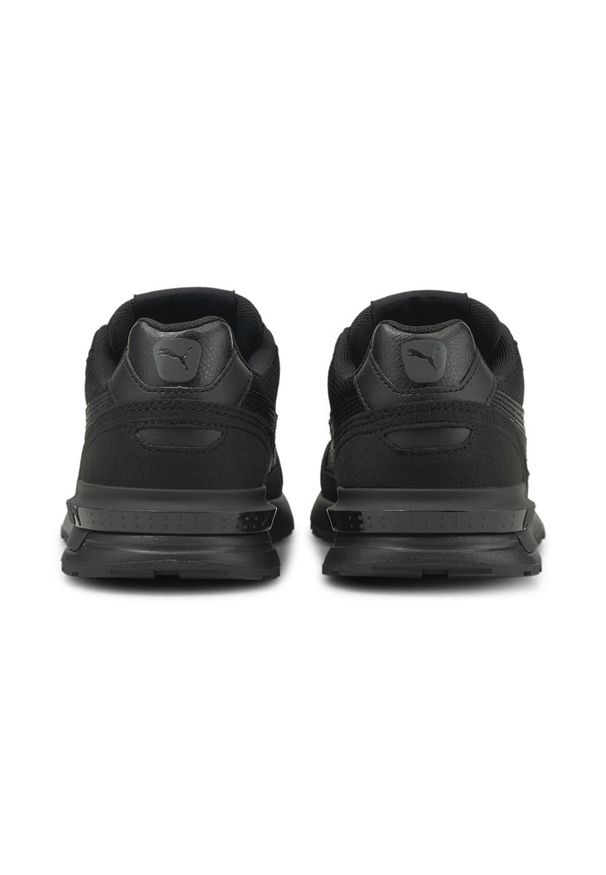 Puma - Młodzieżowe buty sportowe Graviton PUMA Black Dark Shadow Gray. Okazja: na co dzień. Kolor: czarny, szary, wielokolorowy. Materiał: syntetyk, tkanina, materiał. Sport: bieganie