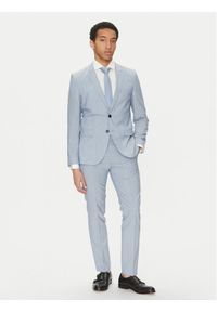 Hugo - HUGO Garnitur Arti/Hesten232X 50540341 Błękitny Extra Slim Fit. Kolor: niebieski. Materiał: syntetyk
