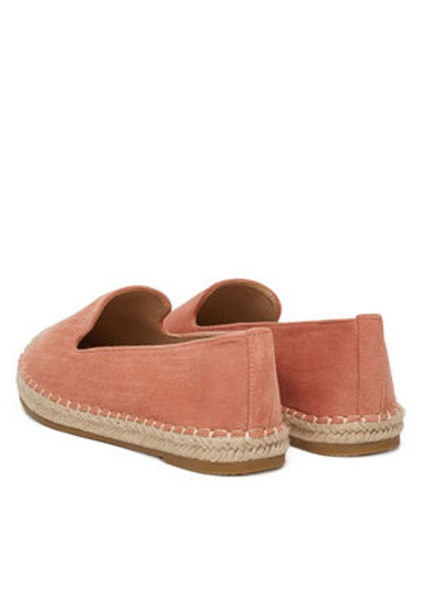 DeeZee Espadryle RS07-18 Pomarańczowy. Kolor: pomarańczowy. Materiał: materiał