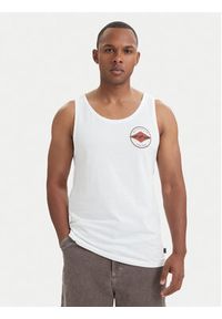 Billabong Tank top Rotor Diamond EBYZT00303 Biały Regular Fit. Kolor: biały. Materiał: bawełna #5