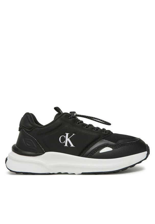 Sneakersy Calvin Klein Jeans. Kolor: czarny