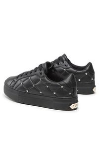 Guess Sneakersy Garmini FL8GRM SMA12 Czarny. Kolor: czarny. Materiał: skóra