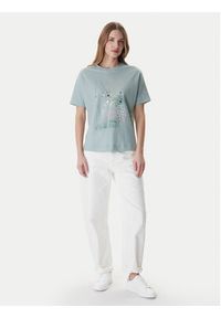 only - ONLY T-Shirt Jany 15356044 Zielony Regular Fit. Kolor: zielony. Materiał: syntetyk #3