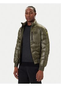 Blauer Kurtka puchowa 25WBLUC03075 006355 Khaki Regular Fit. Kolor: brązowy. Materiał: syntetyk
