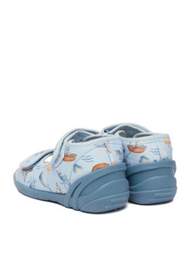 Lasocki Kids Kapcie CEO-CM250723-1 Niebieski. Kolor: niebieski. Materiał: materiał
