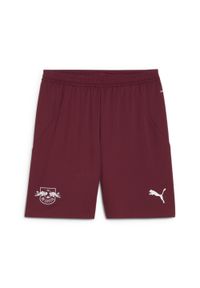 Puma - Męskie szorty RB Leipzig PUMA Dark Jasper Active Red. Kolor: czerwony