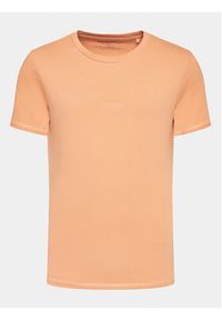 Guess T-Shirt M2YI72 I3Z14 Pomarańczowy Slim Fit. Kolor: pomarańczowy. Materiał: bawełna #5