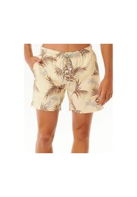 Rip Curl - Boardshorty RIP CURL Surf Revival Floral Volley żółty. Okazja: na plażę. Kolor: żółty. Sezon: lato. Styl: sportowy, elegancki