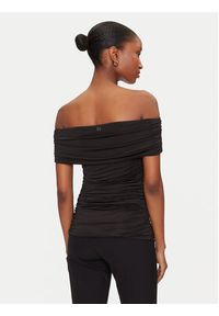 Marciano Guess Bluzka 5GGP04 6259A Czarny Regular Fit. Kolor: czarny. Materiał: syntetyk #3