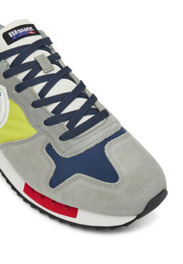 Blauer Sneakersy S5QUEENS05 Zielony. Kolor: zielony. Materiał: materiał