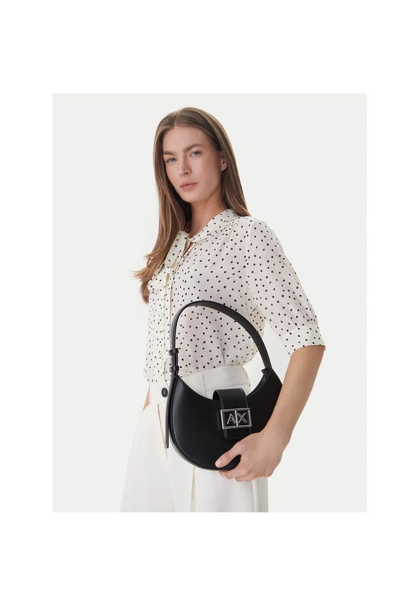 Torebka Armani Exchange. Kolor: czarny