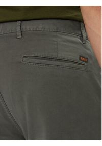 BOSS - Boss Chinosy 50510933 Szary Slim Fit. Kolor: szary. Materiał: bawełna #4