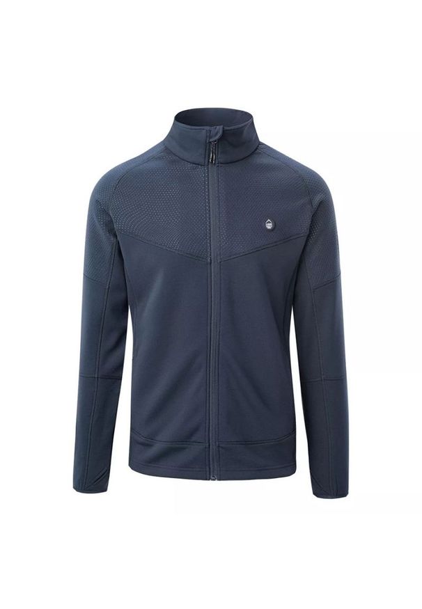 Bluza męska Elbrus Lupot - niebieska, Rozmiar L. Kolor: niebieski. Materiał: poliester, tkanina, syntetyk
