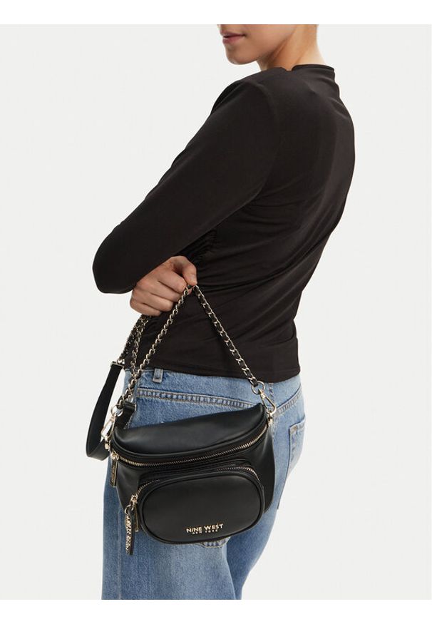 Nine West Torebka CEO-OLIVIA-O24294 Czarny. Kolor: czarny