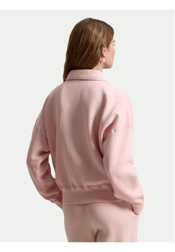 Polo Ralph Lauren Bluza 211B18685008 Różowy Relaxed Fit. Typ kołnierza: polo. Kolor: różowy. Materiał: bawełna