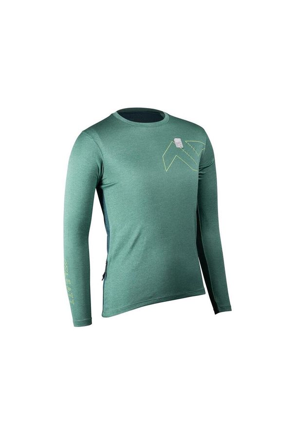 LEATT - Bluza rowerowa damska Leatt Jersey MTB Trail 3.0. Kolor: niebieski. Materiał: jersey