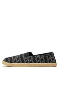 Quiksilver Espadryle AQYS700053 Czarny. Kolor: czarny. Materiał: materiał #2