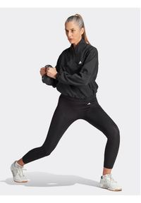 Adidas - adidas Bluza Train Essentials HZ5636 Czarny Loose Fit. Kolor: czarny. Materiał: syntetyk #2