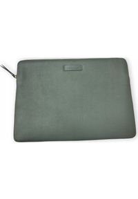 Torba dbramante Paris - Pebbled full-grain leather sleeve for MacBook Pro/Air 13" - Greenbay #1