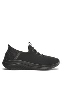 skechers - Skechers Sneakersy Right Away 232452/BBK Czarny. Kolor: czarny. Materiał: materiał