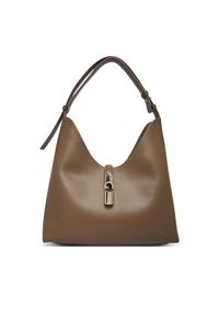 Furla Torebka Goccia M WB01499 BX3104 CN 4903S Szary. Kolor: szary. Materiał: skórzane #1