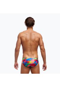 FUNKY TRUNKS - Slipy pływackie męskie Funky Trunks Classic Brief. Kolor: wielokolorowy