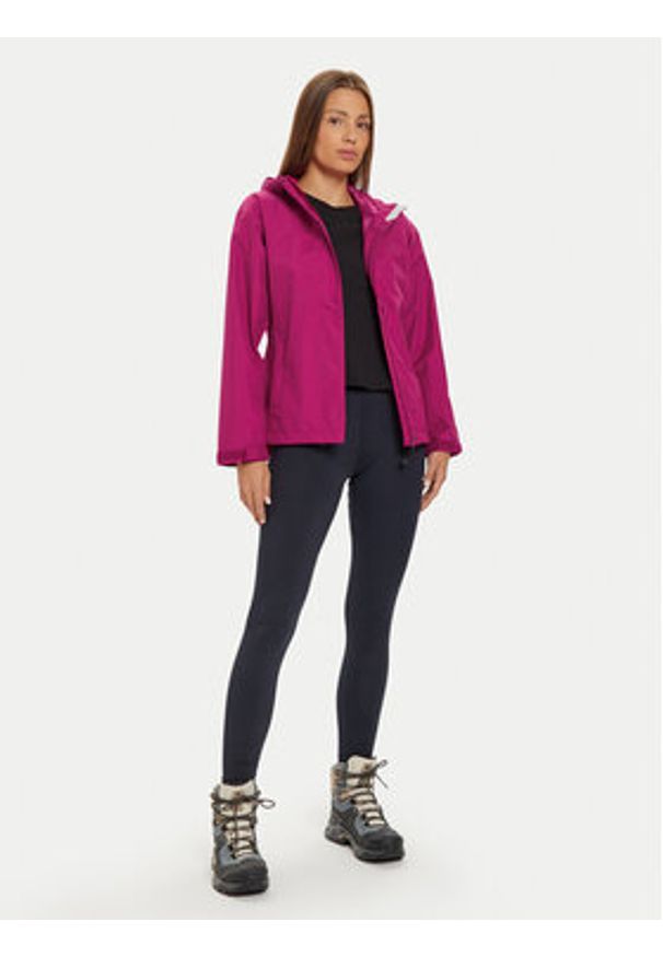 Helly Hansen Kurtka przeciwdeszczowa Seven J Rain 62066 Różowy Regular Fit. Kolor: różowy. Materiał: syntetyk