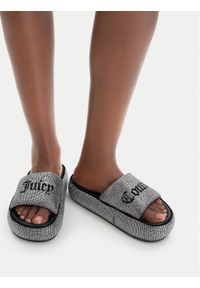 Juicy Couture Klapki CEO-WSS21515-04 Czarny. Kolor: czarny. Materiał: materiał #1