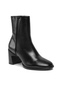 Calvin Klein Botki Geo Block Ankle Boot 60 HW0HW01845 Czarny. Kolor: czarny #5