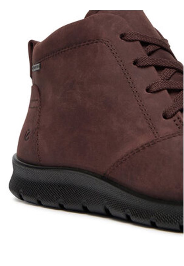 ecco - ECCO Trzewiki 21558361290 Brązowy. Kolor: brązowy. Materiał: skóra