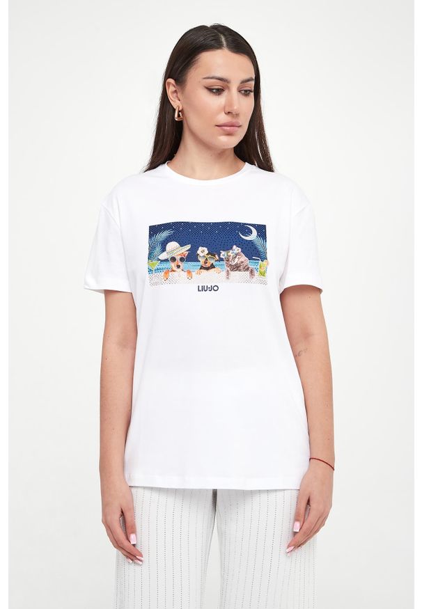 Liu Jo - T-shirt damski LIU JO