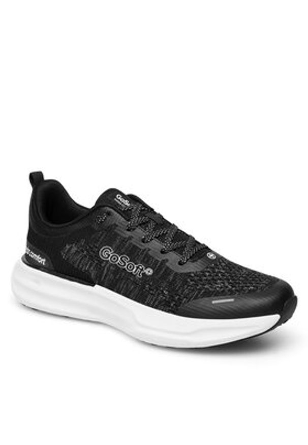 Go Soft Sneakersy MP-1 Czarny. Kolor: czarny. Materiał: materiał