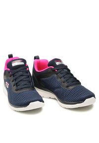 skechers - Skechers Sneakersy Quick Path 12607/NVHP Granatowy. Kolor: niebieski. Materiał: materiał #3