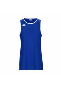 Damski dżersej bez rękawów Kappa Danca. Kolor: niebieski, wielokolorowy, biały. Materiał: jersey. Długość rękawa: bez rękawów. Sport: koszykówka