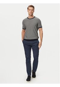 Bugatti Sweter 7200-15535E Kolorowy Regular Fit. Materiał: bawełna. Wzór: kolorowy #2