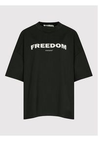 Americanos T-Shirt Unisex Brooklyn Heavy Czarny Oversize. Kolor: czarny. Materiał: bawełna #8