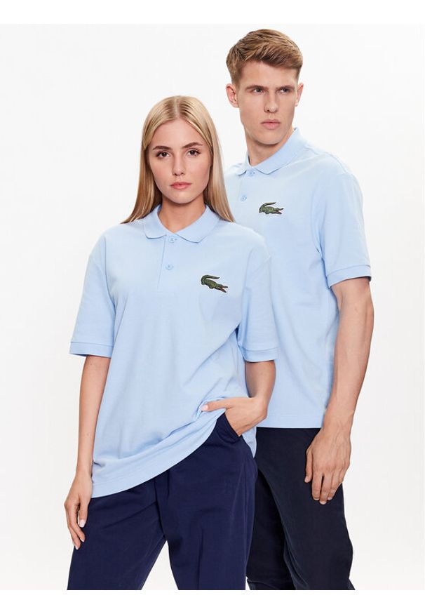 Lacoste Polo PH3922 Niebieski Regular Fit. Typ kołnierza: polo. Kolor: niebieski. Materiał: bawełna