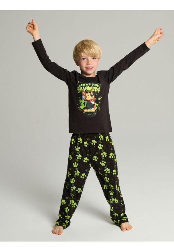 Sinsay - Piżama świecąca w ciemności PAW Patrol - czarny. Kolor: czarny