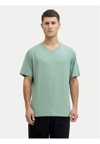 Jack & Jones T-Shirt Oragnic Basic 12156101 Zielony Regular Fit. Kolor: zielony. Materiał: bawełna #1