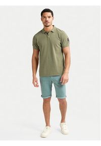 Petrol Industries Szorty jeansowe M-ROS-SHO005 Błękitny Slim Fit. Kolor: niebieski. Materiał: bawełna #4