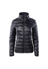 Damska kurtka puchowa Iguana Blanca. Kolor: czarny. Materiał: puch. Sport: turystyka piesza #1