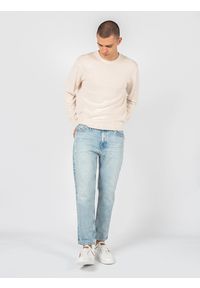 TOMMY HILFIGER - Tommy Jeans Jeansy "Dad Jean" | DM0DM11888 | Dad Jean | Mężczyzna | Niebieski. Okazja: na co dzień. Kolor: niebieski. Wzór: aplikacja. Styl: casual