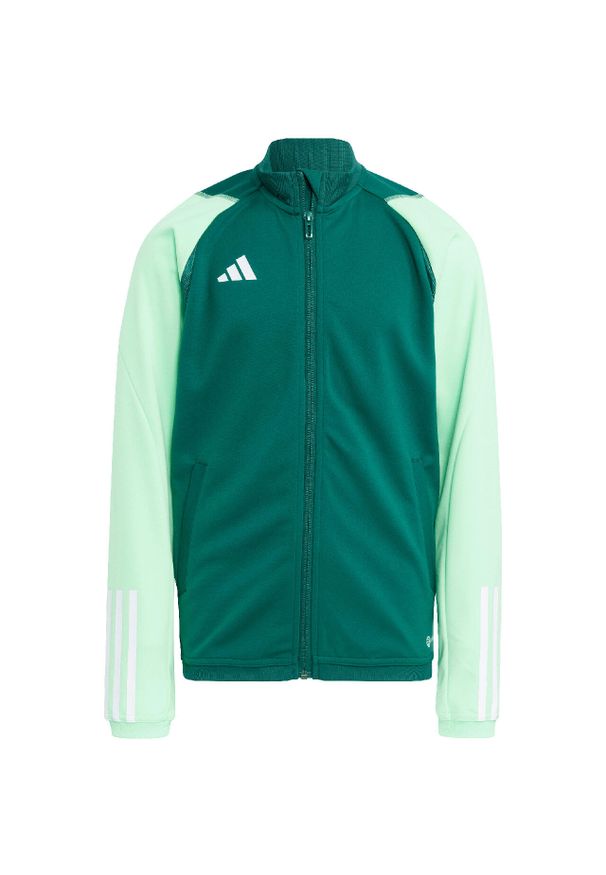 Bluza dla dzieci Adidas Tiro 23 Competition Training. Kolor: zielony, biały, wielokolorowy