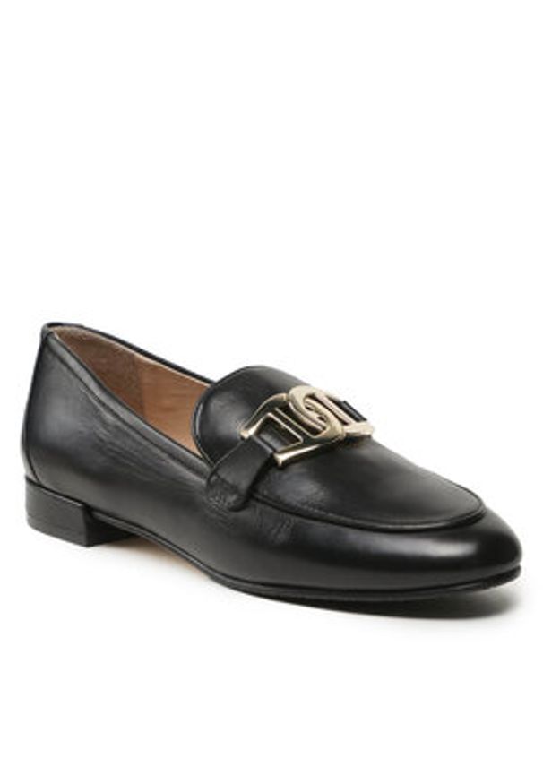 Aigner Lordsy Fiona 2J 1231320 Czarny. Kolor: czarny. Materiał: skóra
