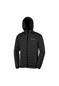 columbia - Kurtka puchowa męska Columbia Powder Lite II Hooded. Kolor: czarny. Materiał: puch