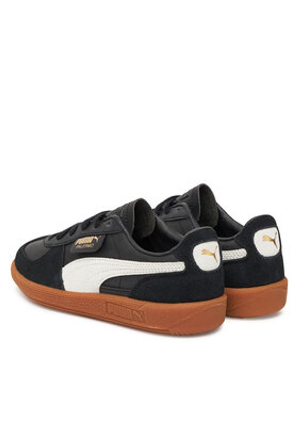 Puma Sneakersy Palermo Lth Jr 397275 03 Czarny. Kolor: czarny. Materiał: skóra