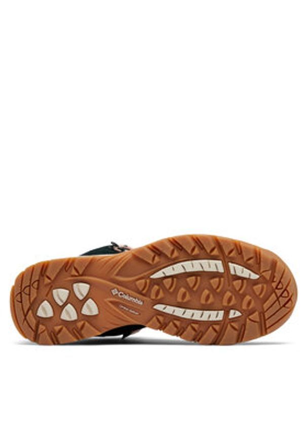columbia - Columbia Trekkingi Newton Ridge Plus Waterproof Amped 1718821 Czarny. Kolor: czarny. Materiał: skóra, zamsz