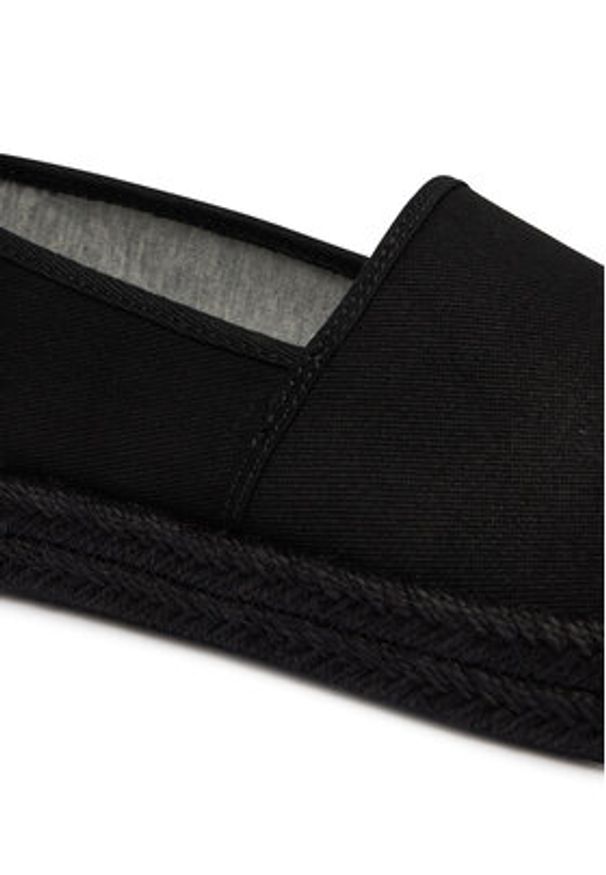 Calvin Klein Espadryle Javi HM0HM02076 Czarny. Kolor: czarny. Materiał: materiał